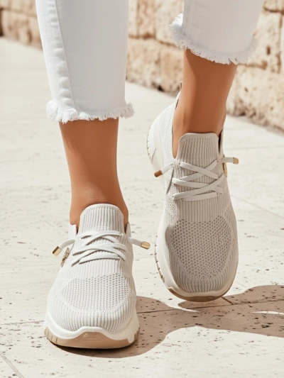Royalfashion женские тканевые спортивные слипоны Teletta