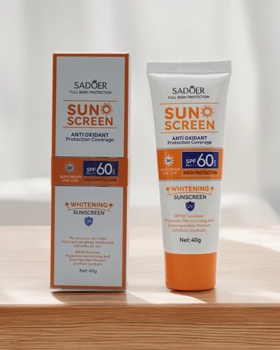 Sadoer apsauginis kremas nuo saulės 60 SPF 40g