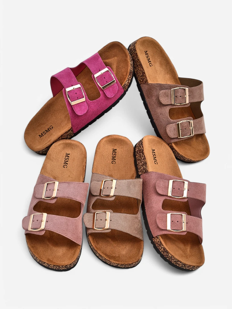 Royalfashion Женские сандалии с пряжками Foumy