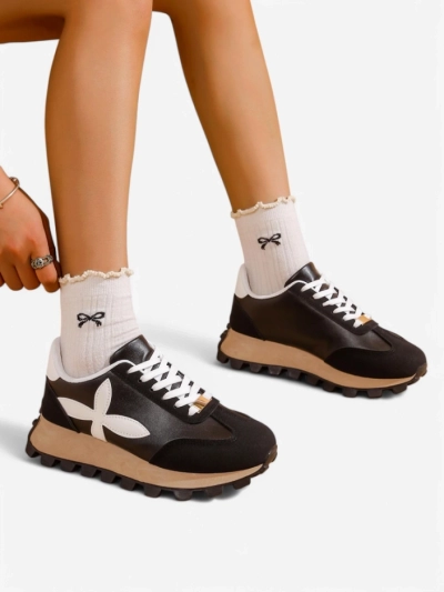 Royalfashion moterims skirti sportiniai kedai ant storesnio pado Aloqa