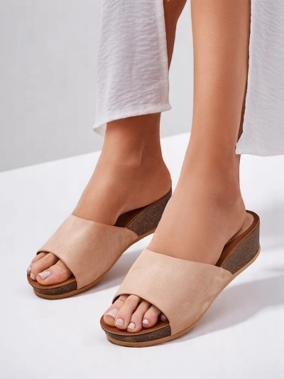 Женские сандалии Royalfashion на низком каблуке Maderas