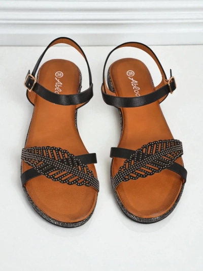 Willow Grace Flat Sandals - Lit Edition