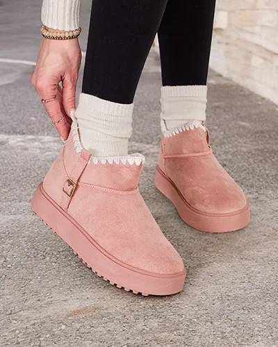 Женские короткие снежные ботинки Royalfashion Ewioz