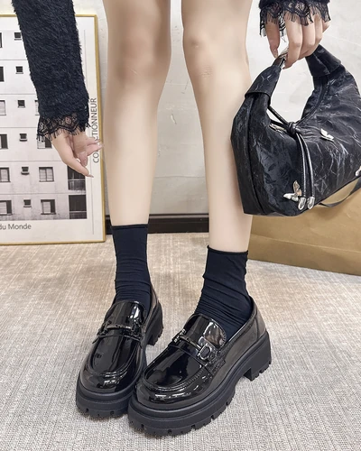 Royalfashion Moteriški patentiniai mokasinai Afidale