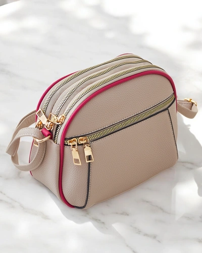 Karališkas mados mažas ovalus moterų rankinukas, pagamintas iš ekologiškos odos