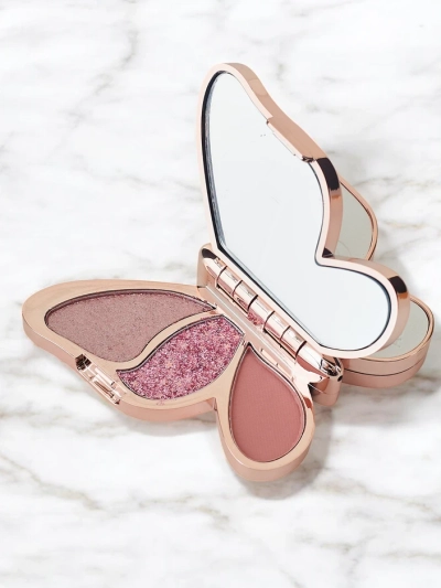 Палитра из 6 теней для век в форме бабочки 12г