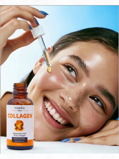 Drėkinamasis serumas su kolagenu ir hialurono rūgštimi