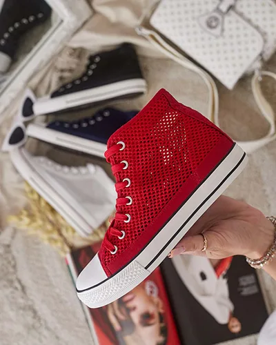 Royalfashion Moteriški ažūriniai Nizzef bateliai