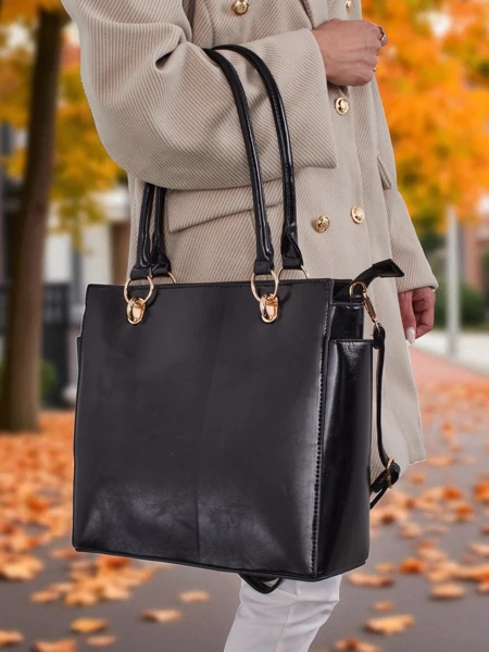 Moteriška pirkinių rankinė „Twilight Vale“ iš eko odos