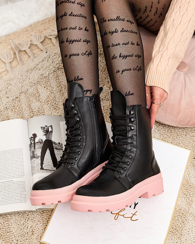 "Royalfashion" Eko odos moteriški maišyti batai "Vederme"