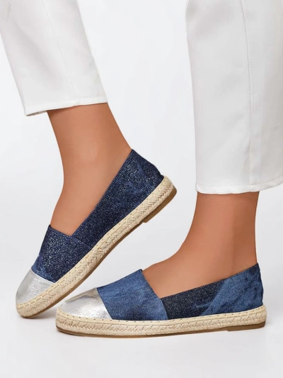 Royalfashion Moteriškos espadrilės a'la denim Anerta