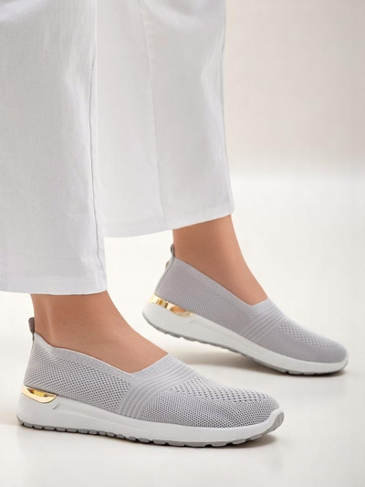 Женские тканевые туфли-слипоны Royalfashion Perfeti