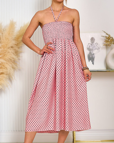 Royalfashion Moteriška taškuota suknelė iki kelių