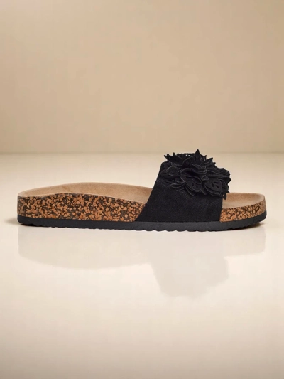 Royalfashion женские шлёпанцы с цветочными акцентами Occes