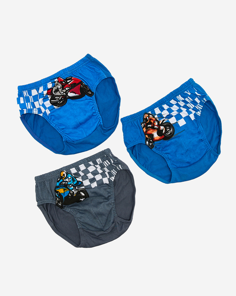 Royalfashion Spalvotos berniukų kelnaitės 3 vnt.