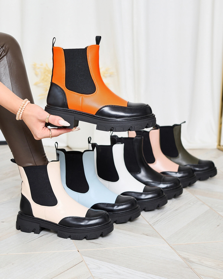 Royalfashion Orange Женские сапоги Userrus