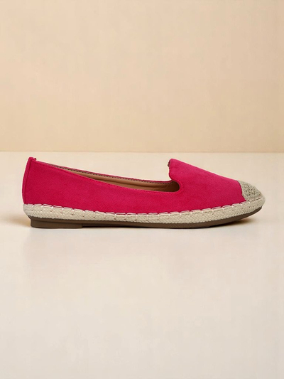 Royalfashion moteriškos espadrilės iš eko zomšos Bombei