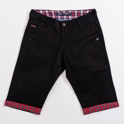 Черные мужские шорты