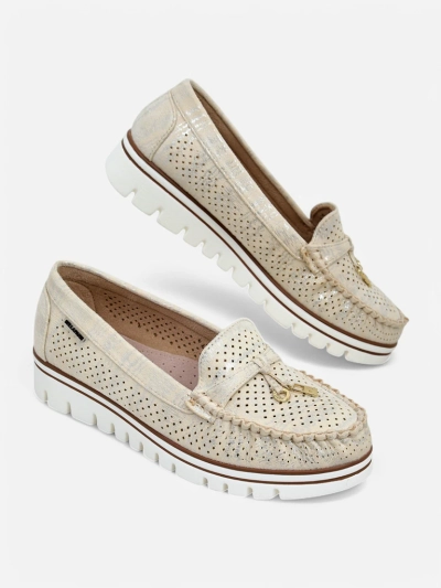 Royalfashion Женские перфорированные мокасины Elissas