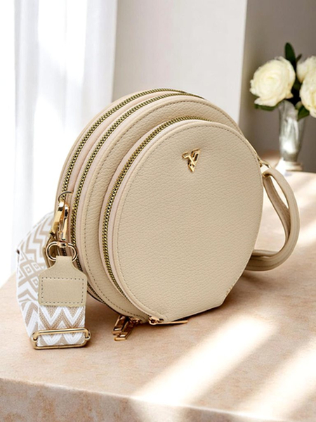 Royalfashion Daugiapusė Luna Mini rankinė-piniginė su dirželiu