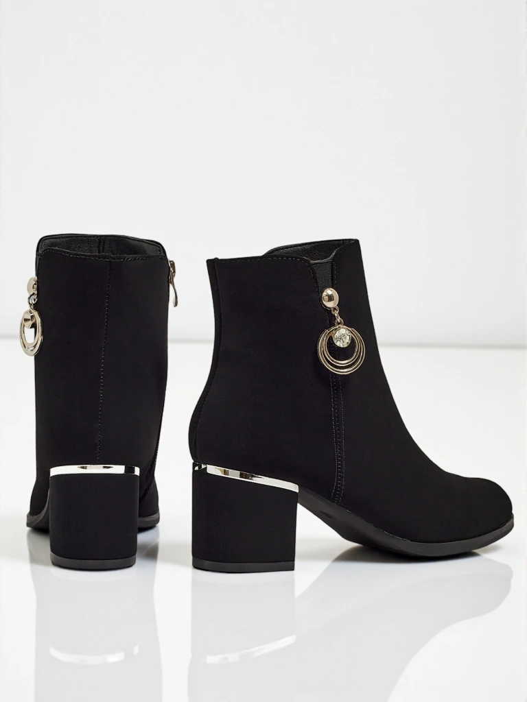 Moteriški eko odos aulinukai su storu kulnu Norevaya