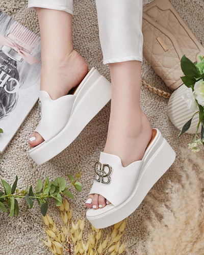 "Royalfashion" moteriškos "Sailme" šlepetės ant kateterio