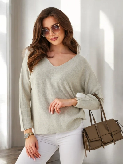 Royalfashion Женский легкий свитер из вискозы