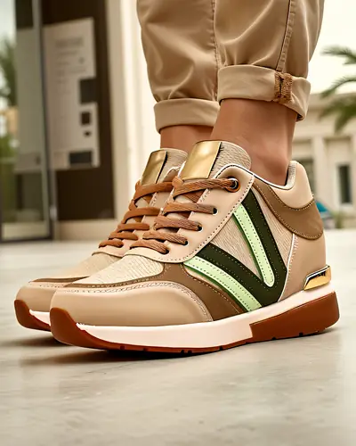 Royalfashion moteriški sportiniai bateliai su paslėptu kulniuku Venixxe