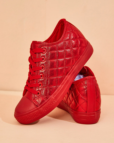 Royalfashion Moteriški dygsniuoti sportbačiai su paslėptu inkaru Avvas