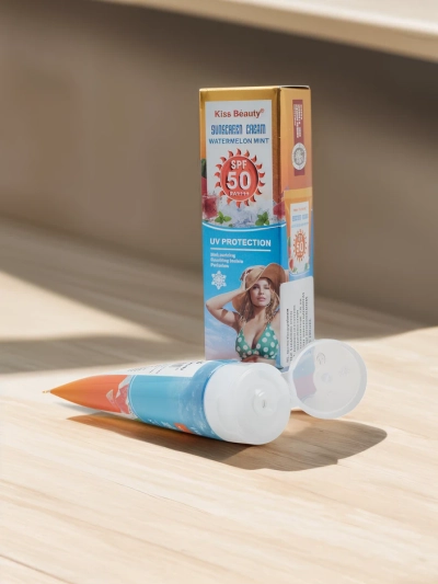 Крем для загара Kiss Beauty SPF 50 60 мл