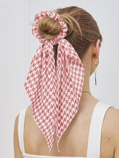 Royalfashion Plaukų gumytė su languota juostele Kratella