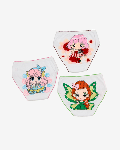 Royalfashion Комплект трусиков с принтом для девочек