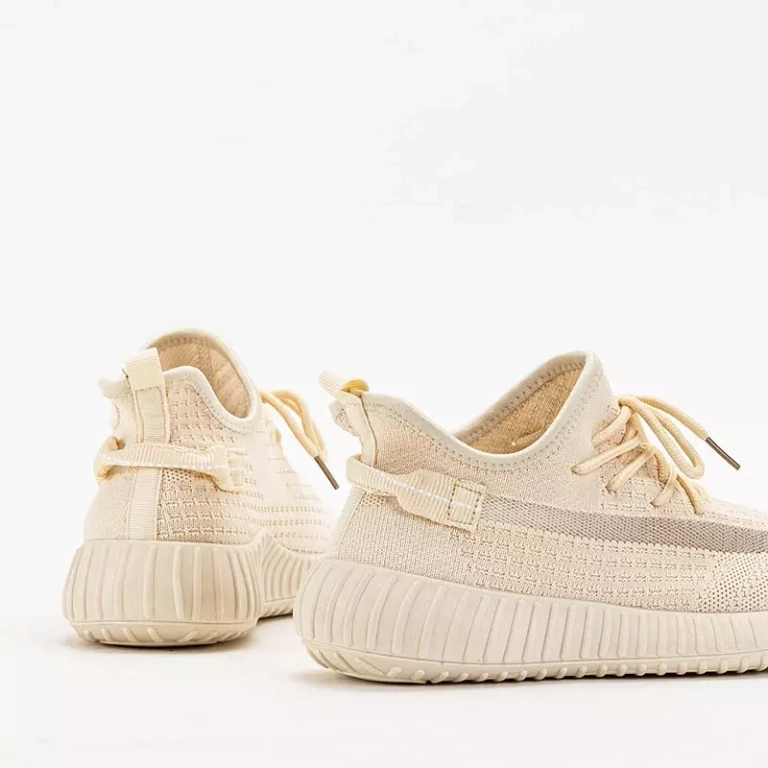 OUTLET Кремовые женские кроссовки Fransi - Обувь