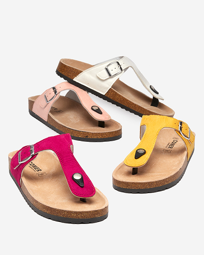 Rožinės moteriškos eko zomšinės basutės Sodifo- Avalynė