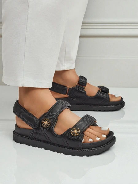 Royalfashion moteriškos basutės su storesniu padu Vivere