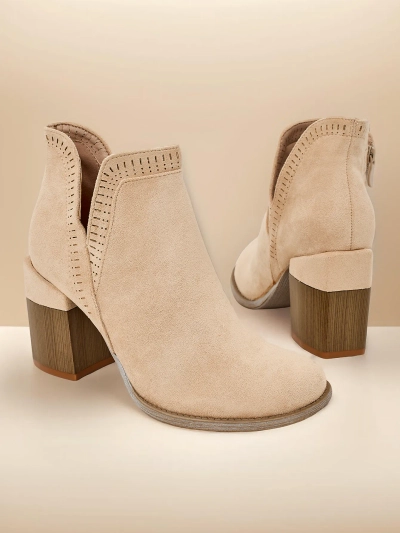 Royalfashion Moteriški kulno aukščioės pėdų batai Vettot