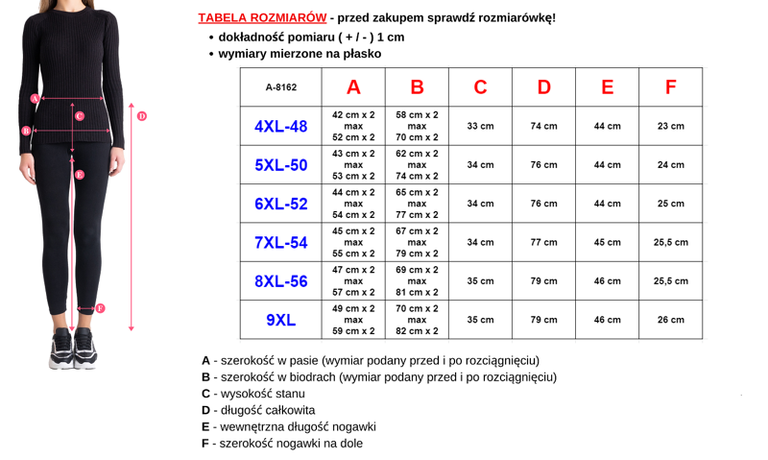 Moteriški 3/4 PLUS SIZE šortai - Drabužiai