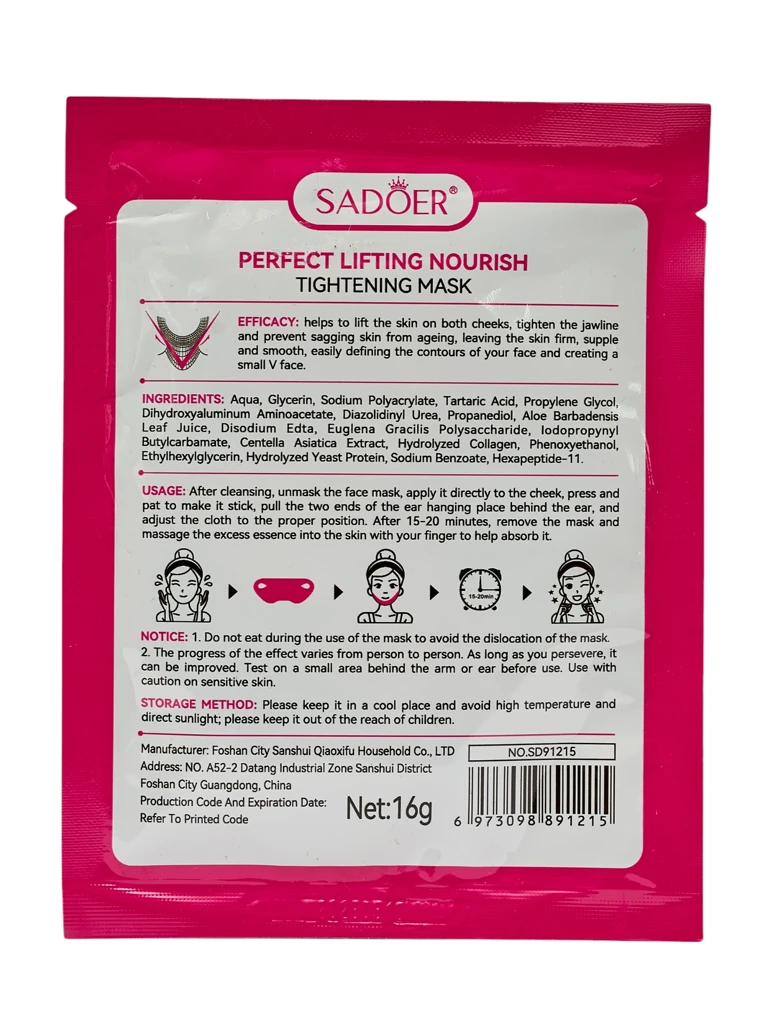 891215 SADOER SI – Maska Lifting Venera: V-line petarda!