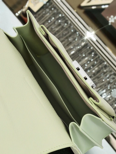 Royalfashion Женская сумка-конверт с ручкой Amalthea Avorio