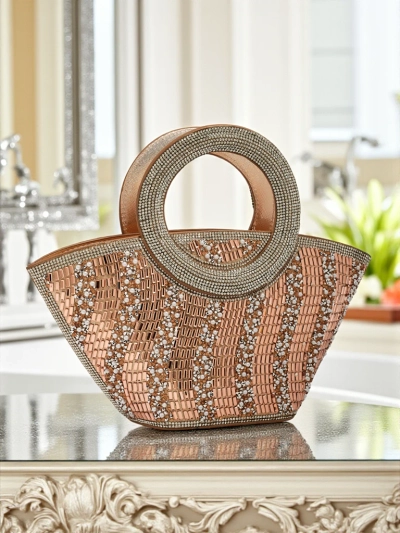 Maža moteriška rankinė su cirkoniais „Sparkle Queen“