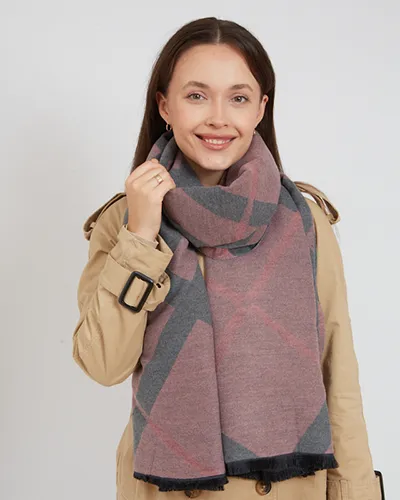 Женский легкий шарф Royalfashion с принтом