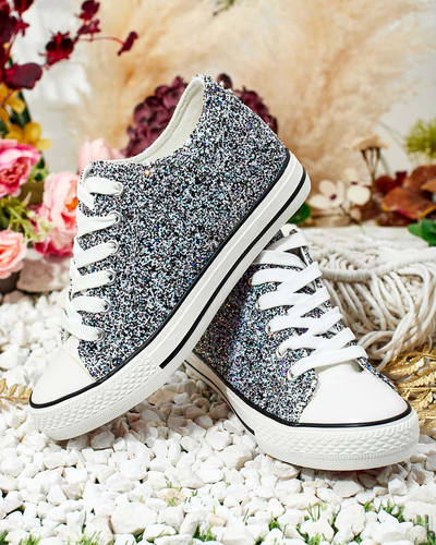 "Royalfashion" Moteriški sportbačiai ant dengto kulno "Finia"