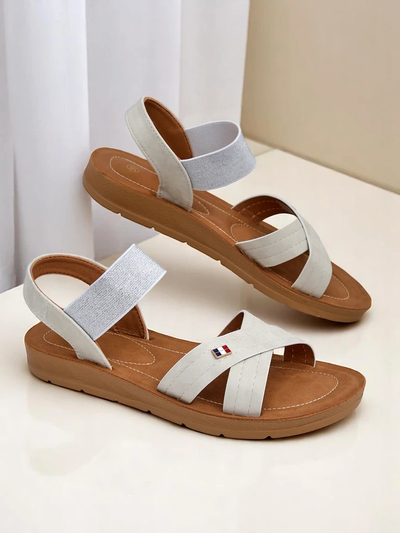 Royalfashion moteriški sandalai su elastingais dirželiais Zerefis