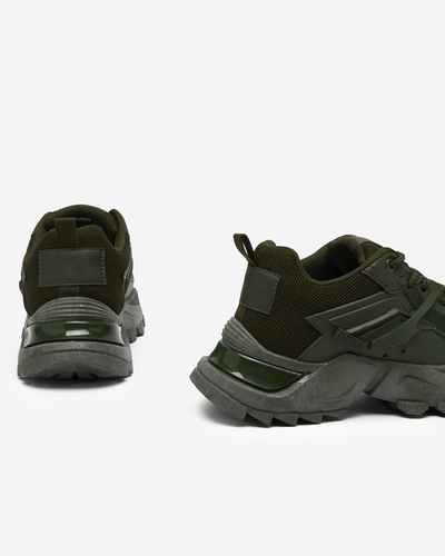 Темно-зеленые женские кроссовки Melitro