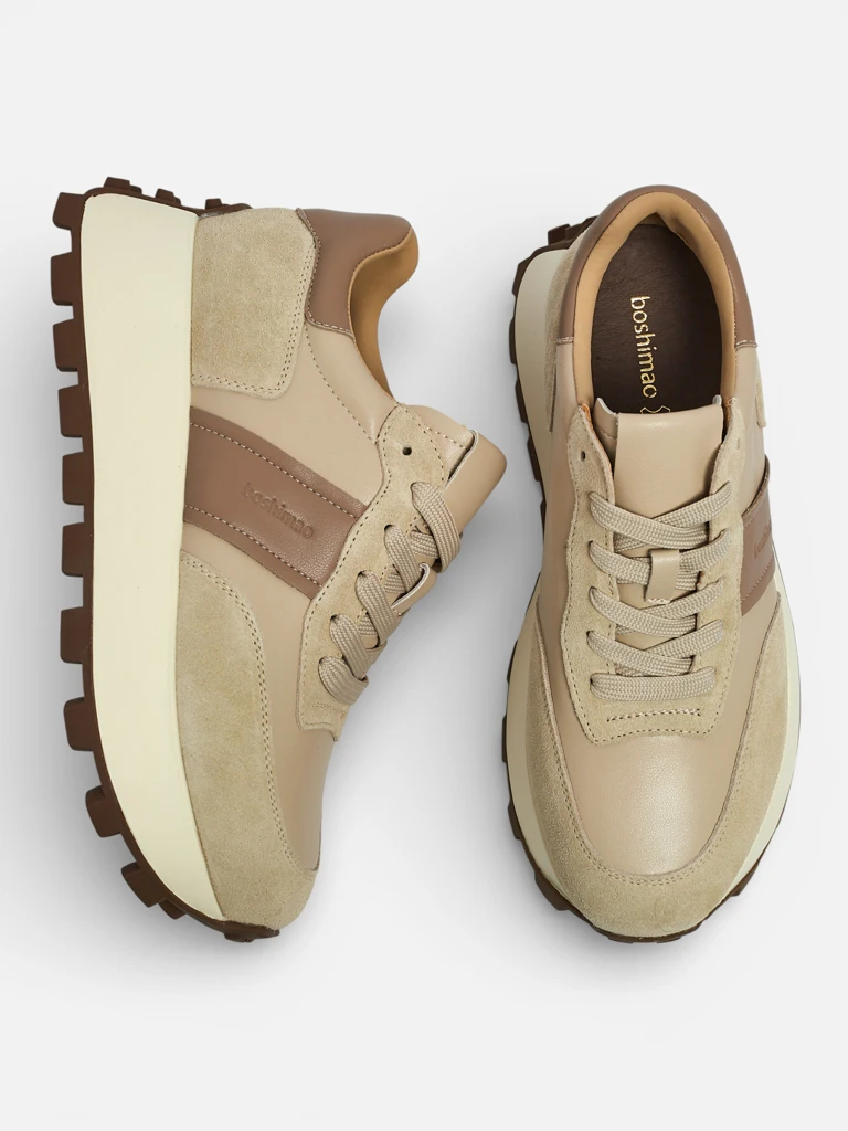 Sportiniai moteriški sportbačiai iš natūralios odos Naterre