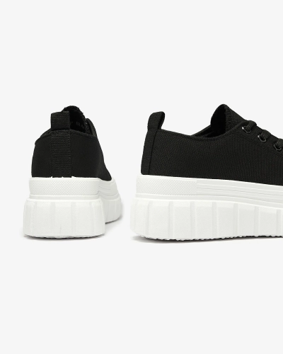 Черные спортивные кроссовки на платформе Daskko- Footwear