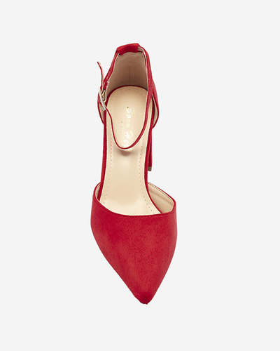 Красные женские босоножки Derra - Обувь