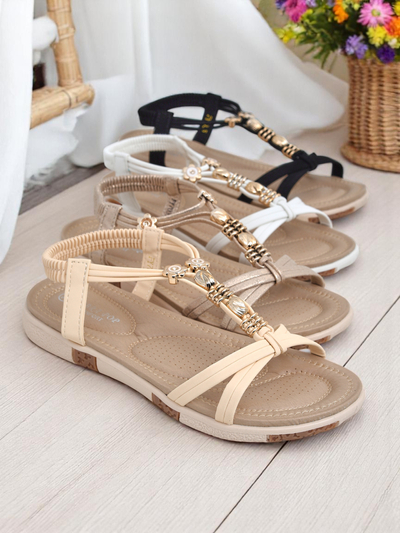 Royalfashion moteriški papuošti sandalai Veve