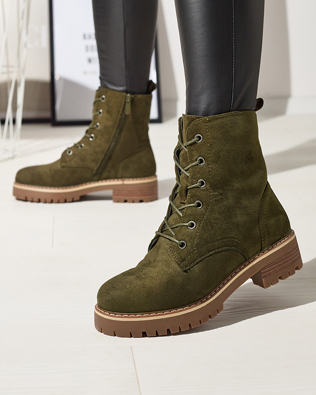 Žali moteriški batai Priviea - Avalynė