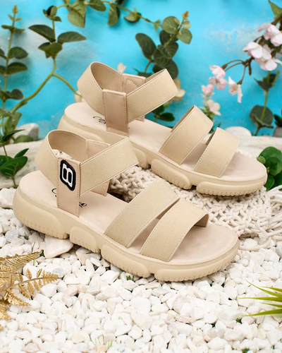 Royalfashion Женские сандалии Loniva на плоской подошве